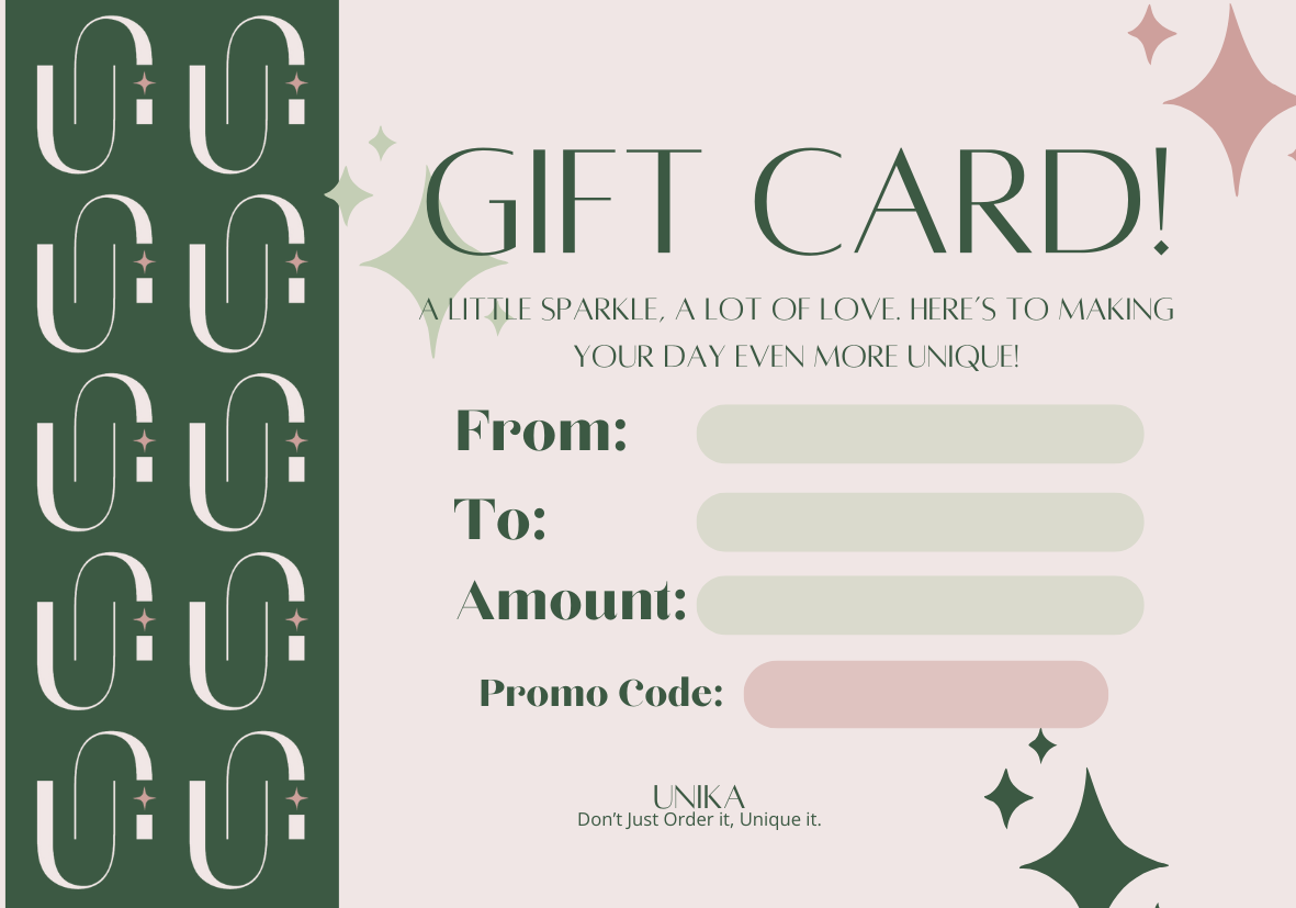 Unika gift card