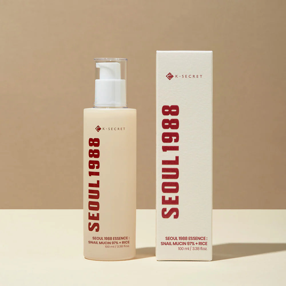 SEOUL 1988 Essence Snail Mucin 97% + Rice
