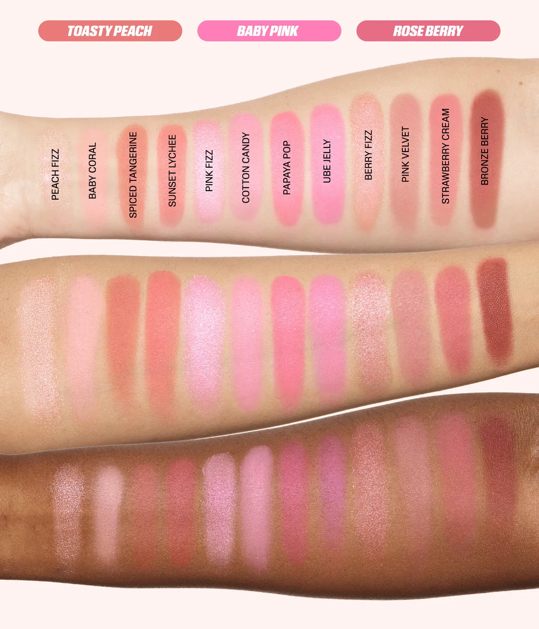 BLUSH FILTER BLURRING BLUSHLIGHTERS PALETTE