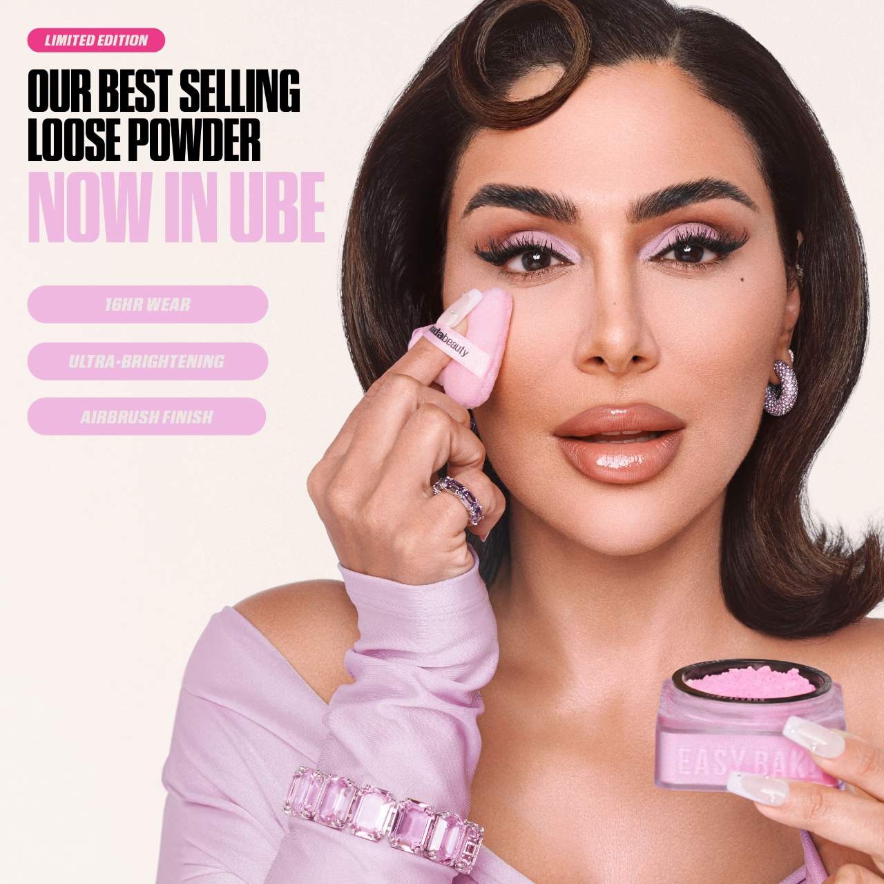 Easy Bake Blurring Loose Baking & Setting Powder Ube Birthday Cake