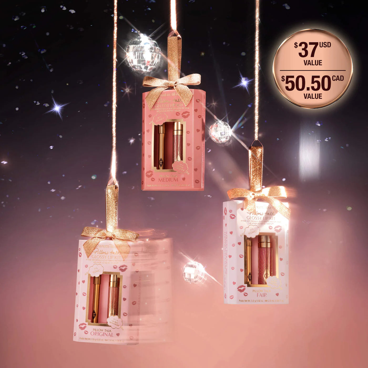 Mini Pillow Talk Glossy Lip Duos