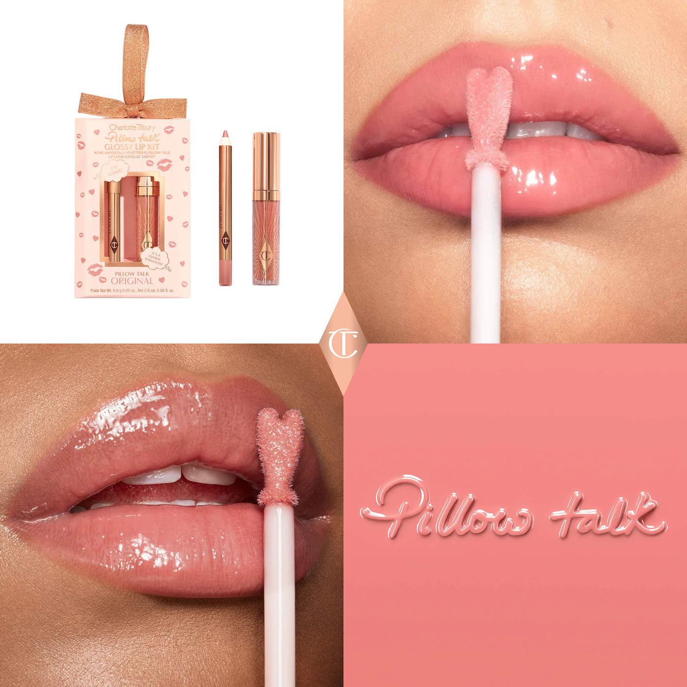 Mini Pillow Talk Glossy Lip Duos