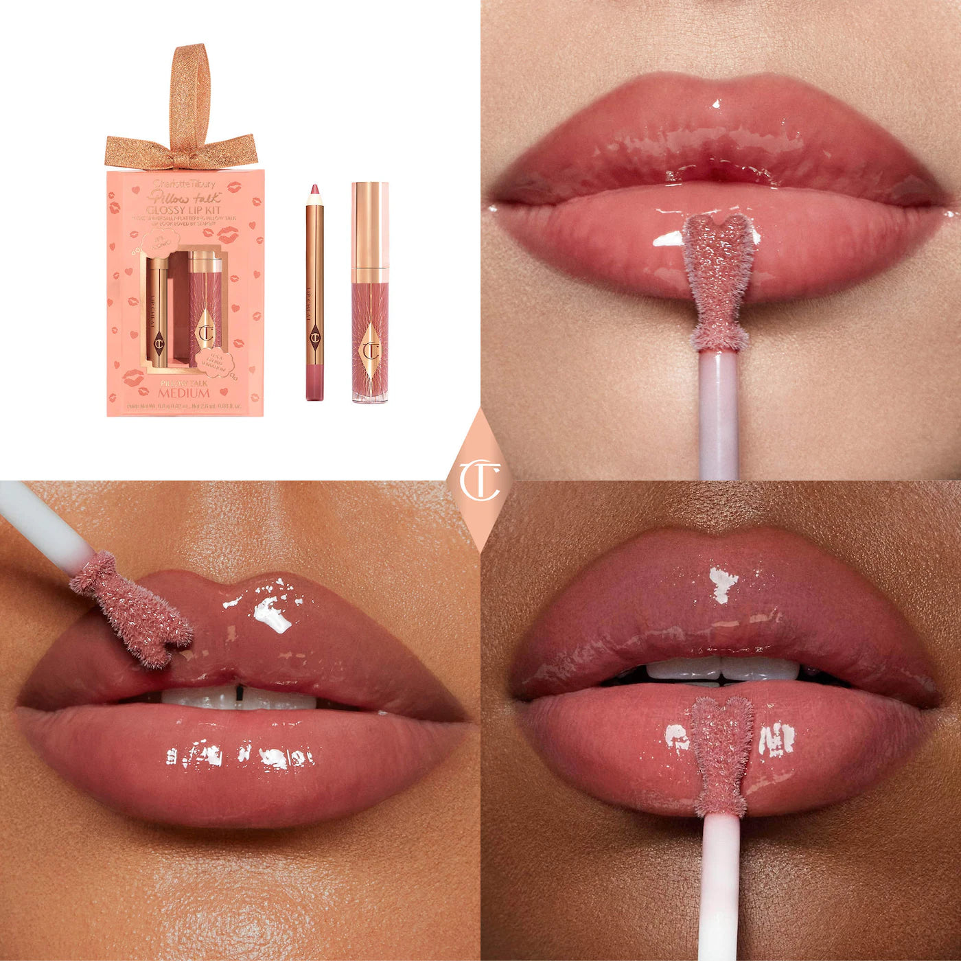 Mini Pillow Talk Glossy Lip Duos