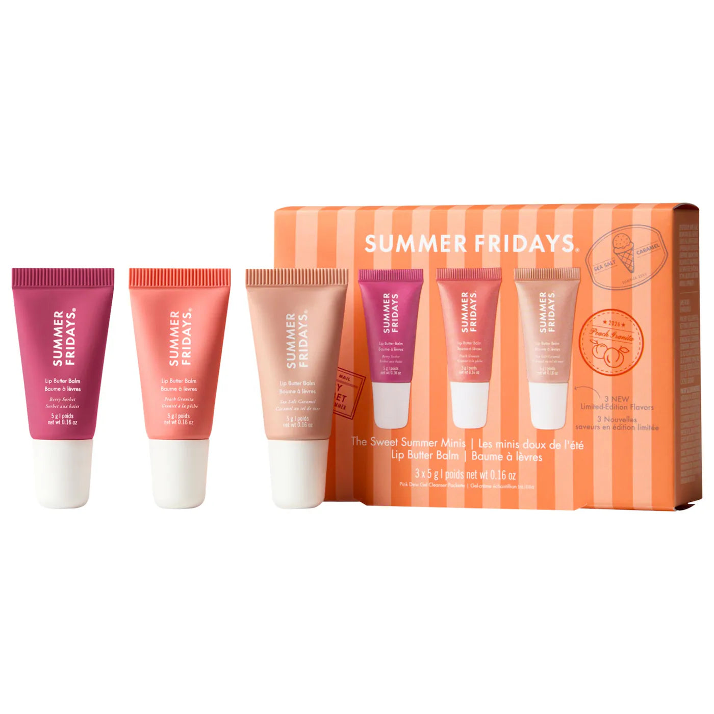 The Sweet Summer Minis Lip Butter Balm Trio Set